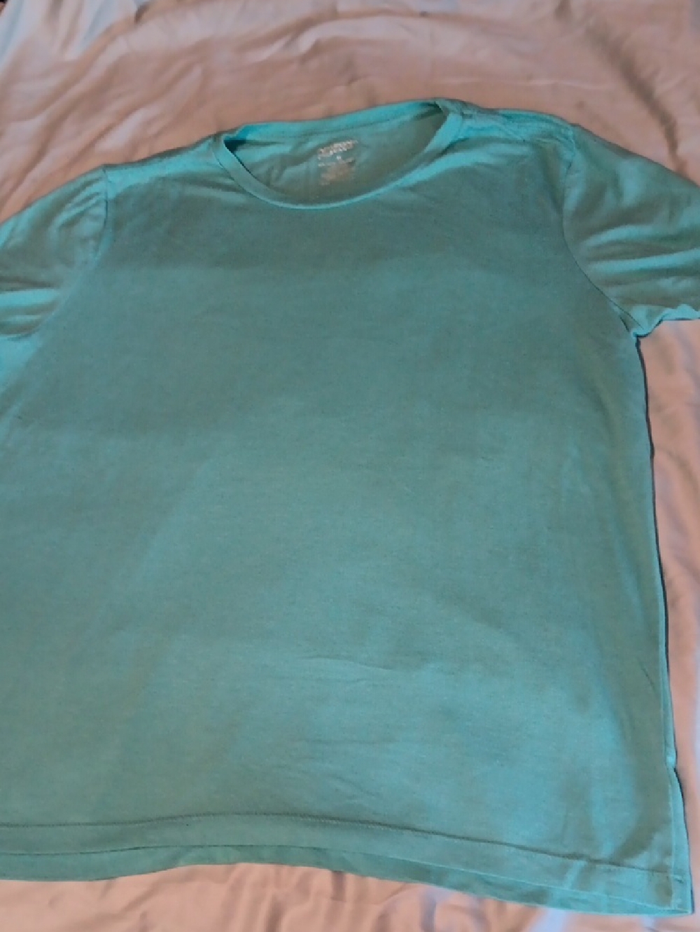 Arizona Jean Company Teal Short Sleeve Crew Neck Tee